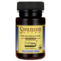 Swanson Life's Dha (Vegetarian) 200 Milligrams 30 Veg Sgels