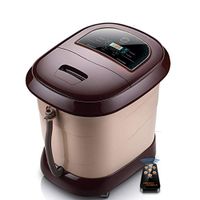 Comfortology Leak-Proof Foot Spa Massager with Rolling Massage, Heat Wave, O2 Bubbles, Foot Soaking Tub with Handle and Large Screen Display, Foot Massager with Infrared Light Therapy