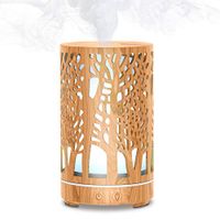 MEIDI Essential Oil Diffuser, Aromatherapy Diffuser, Portable Quiet Ultrasonic Aroma Cool Mist Humidifier Diffuser With Adjustable Mist Mode, 7 Fascinating LED Night Lights, Auto Shut-Off