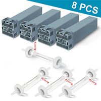 LLQ Cartridge Filter Kit,for Soclean Cpap Filter Replacement Includes 4 Cartridge Filters and 4 Check Valve (Pack)