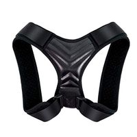 aliveGOT Shoulder Back Support, Posture Corrector, Adjustable Back Brace for Upper Back Support, Back Corrector, Shoulder Back Brace, Back Straightener (S)