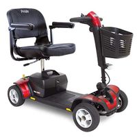 GO-GO Sport 4 Wheel Scooter + Folding Rear Basket