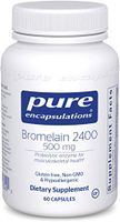 Pure Encapsulations - Bromelain 2400-500 mg Proteolytic Enzyme for Musculoskeletal Health - 60 Capsules