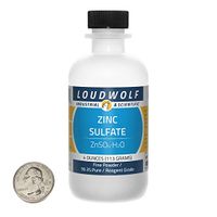 Zinc Sulfate/Fine Powder / 4 Ounces / 99.3% Pure/Ships Fast from USA