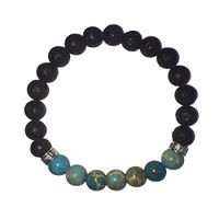 Essential Oil Diffuser Aromatherapy Bracelet For Men Women Kids 7 Chakra Lava Stone Charm For Yoga Holistic Meditation Healing Stress & Anxiety With Elegant Velvet Gift Bag