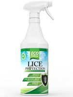 Eco Defense Lice Treatment for Home, Bedding, Belongings, and More - Safe Organic, Natural, and Non Toxic Ingredients - Works Fast to Kill & Repel Lice from Your Environment (16 oz)