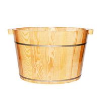 Foot Massagers Pedicure Bucket Foot Bath Barrel Massage Buckets Fir-tree Foot Bath Spa Massage Pedicure Bucket Foot Acupuncture Massage Basin Foot Bath Products Give Your Family The Best Gift Foot Mas