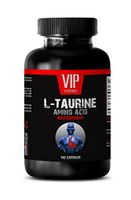 Pure Taurine Powder - L-Taurine 500MG - Muscle Volume 1 Bottle 100 Capsules