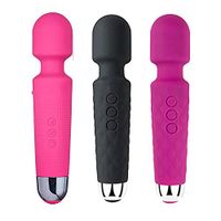 1 Pcs Mini Halo,The Original Compact Power Wand Massager, Wireless, 20x Multi-Speed Vibrations(Color May Vary)