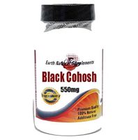 Black Cohosh 550mg * 100 Caps 100% Natural - by EarhNaturalSupplements