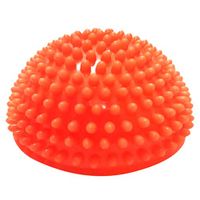 Fullfun PVC Spiky Massage Ball Trigger Point Sport Fitness Hand Foot Pain Stress Relief Fitness Accessories (Orange)