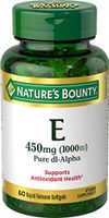 Vitamin E by Nature's Bounty,  Supports Immune Health & Antioxidant Health, 1000IU, 60 Softgels
