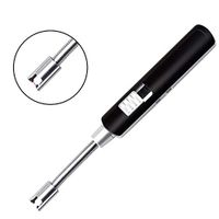 Lighter Candle Lighter USB Rechargeable Li-ion Battery Powered, Flameless Windproof Arc Lighter with Long 360° Flexible Neck for Cooking Stove Camping BBQ Grilling Fireworks