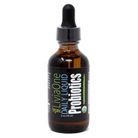 LiviaOne Daily Liquid Probiotics, USDA Certified Organic Probiotics in Liquid Form. Natural & Allergen Free. NO Refrigeration Required - SBO Organic Probiotics are Alive and Extremely Effective.