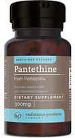Pantethine from Pantesin - 300mg Sustained Release for Optimal Absorption - 200 Tablets - Vitamin B5 Pantothenic Acid - Supports Lipid Metabolism & Cardiovascular Health* - Endurance Products Company