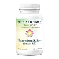 Magnesium Sulfate USP (Epsom Salts), Constipation Relief, 1030mg, 100 Capsules