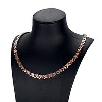RainSo Womens Pure Copper Magnetic Therapy Necklace Pain Relief for Arthritis