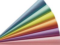 6 Color Pastel Assortment 15x20" 576 Sheet Assorted Ream - WRAPS-CT1PA