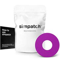 SIMPATCH Adhesive Patch - Pack of 30 - Multiple Colors Available (Purple)