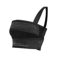 Exceart Elastic Chest Wrap Belt Rip Support Brace Rib Injury Binder Belt Breathable Adjustable Belt for Cracked Fractured Dislocated Ribs Protection 105cm