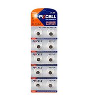 10Pcs AG1 364A LR60 SR60 LR521 LR621 SR621, SR621SW, 364, 164 Alkaline Button Cell 1.5v Batteries (2Pcs/cardX5)