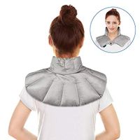 Microwavable Neck and Shoulder Wrap, Neck Heating Pad with Herbal Aromatherapy Heat and Cold Therapy for Stiff Neck, Shoulder Muscles Soreness, Arthritis Pain Relief