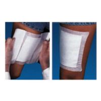 Woundgard Bordered Gauze, 5X5 Overall 3X3 Pad Sterile, 30 Units 1 pack