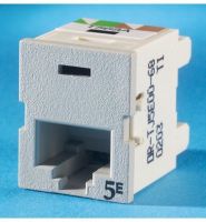 Ortronics Clarity TracJack CAT5e Jack, Light Gray OR-TJ5E00-68