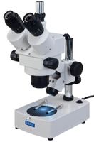 OMAX 3.5X-90X Zoom Trinocular Stereo Microscope with Reflected (Top) and Transmitted (Bottom) Lights