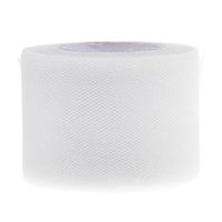 25Yd Tutu Tulle Fabric Spool Rolls Gifts Sewing Gift Wrapping Bows Wedding Decor |Color - White|