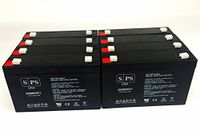 SPS Brand 6V 7Ah Replacement Battery for MK ES7-6 Wheelchair Battery (8 Pack)