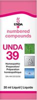 UNDA - UNDA 39 Numbered Compounds - Homeopathic Preparation - 0.7 fl. oz.