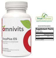 Omnivits OncoPlus ES | Broccoli Seed Extract (Truebroc)| 100 mg Concentrated Glucoraphanin (Sulforaphane Glucosinolate or SGS) | Antioxidant & Detoxification Support | 60 Vegetarian Capsules