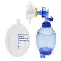 Simple Breathing Tool for Baby PVC Mask with Oxygen Tube, Bag