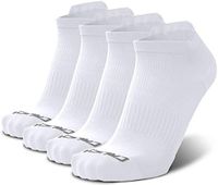 Ankle Compression Running Socks for Men & Women (2 Pairs) - Best Low Cut, No Show Athletic Socks with Heel Tab - Moisture Wicking, Arch Support Plantar Fasciitis Socks for Runners, Endurance, Cycling
