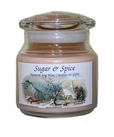 Sugar & Spice Natural Soy Wax Candles 16 Ounce (Peanut Butter Cookie)