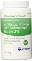 MICRO-GUARD POWDER ANTIFUNGAL. CONTAINS 2% MICONAZOLE NITRATE. WORKS WELL UNDER SKIN FOLDS. TREATS - 3 oz(85g)
