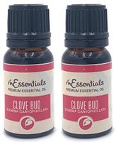 mEssentials Clove Bud 100% Pure Essential Oil 2 Pack - 10ml, Therapeutic Grade