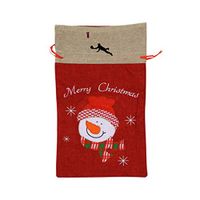 VAbBUQBWUQ Baseball Catcher Bomb 2 Colors Santa Clause Drawstring Candy Goody Toy Gift Stocking Bag Holiday Wrapping Party Favors Presents Decorations