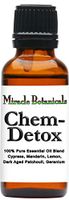 Miracle Botanicals Chem Detox Essential Oil Blend - 10ml or 30ml Sizes - 100% Pure Therapeutic Grade Essential Oils 30ml/1oz.