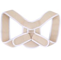 Aizhi Posture Corrector Brace for Children, Teenagers & Adults, Beige (S)