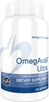 Designs for Health OmegAvail Ultra TG - Fish Oil 1200mg with Vitamin D3, K1 + K2 - Omega 3 Fish Oil (120 Softgels)