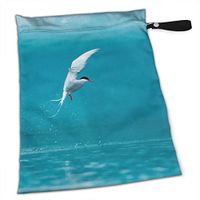 TYITCB Tern Arctic Bird Water Spray Waterproof Reusable Snack Bag Large Capacity