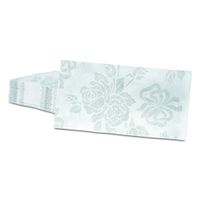 Hoffmaster 856513 Linen-Like Guest Towels, 17 x 12, Silver, 125 per Pack (Case of 4 Packs)