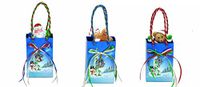 Mr. Christmas Musical Gift Bag *3 Pack* Includes Santa, Teddy Bear and GingerbreadMan