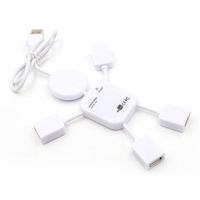 Caiuet Human-Shape HUB Splitter USB 2.0 4-Ports HUB Multi-Function USB Hubs