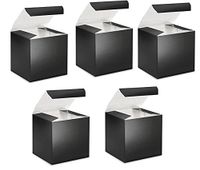 Bundleofbeauty Item#457yk -2in. X 2in. X 2in. Black Gift Boxes - Pack of 10