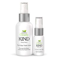 Isabella's Clearly Kind - The Polite Toilet Spray, Essential Oil Magic to Keep The Smell Away. Natural Odor Eliminator, Before You Go Deodorizer. 4 oz Bathroom and 1 oz for Travel (Zesty Citrus)