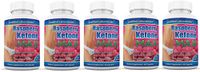 Raspberry Ketone Max Advanced Weight Loss Supplement 1200mg 60 Capsules Per Bottle 5 Bottles