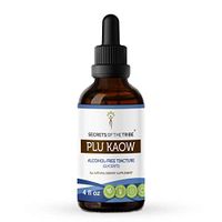Plu Kaow Tincture Alcohol-Free Extract, Wildcrafted Yu Xing Cao (Houttuynia Cordata) Dried Herb (4 FL OZ)
